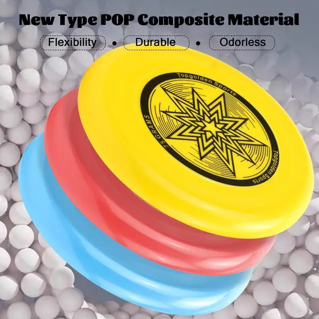 Alt view image 3 of 7 - 9 Pack Flying Discs Set for Outdoors Beach Backyard Sports Classic Play Discs for Adults (9.05-Inches)- Assorted Colors