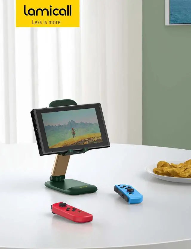 Alt view image 7 of 7 - Green Cell Phone Holder, Desk Accessories, Cellphone Stand