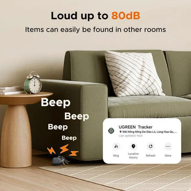 Alt view image 6 of 7 - FineTrack S 2-Pack Bluetooth Tracker Tags Work with | Samsung SmartThings APP (Samsung Only), 550-Days Replaceable Battery Item Finder Smart Tag for Key Luggage Passport