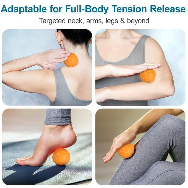 Alt view image 5 of 7 - Acupressure Foot Massage Mat, 5-Zone Reflexology Mat with Dual Massage Ball Tracks, Portable Foot Pressure Point Pad for Stress Relief, Arch & Heel Pain, Home & Gym Use, 20.1'' x 17 ''