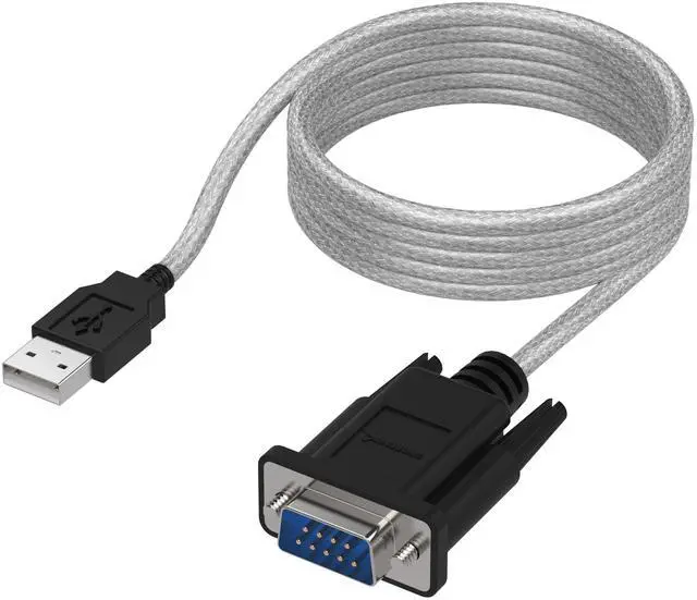 Main image of 6-FT USB to RS-232 DB9 Serial 9 pin Adapter (Prolific PL2303) (SBT-USC6K)