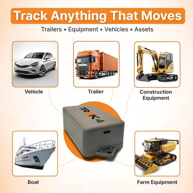 Alt view image 2 of 7 - GPS Tracker for Vehicles, Assets, Equipment. Long Battery Life, Waterproof, Global Tracking. Low-Cost Subscription Required.
