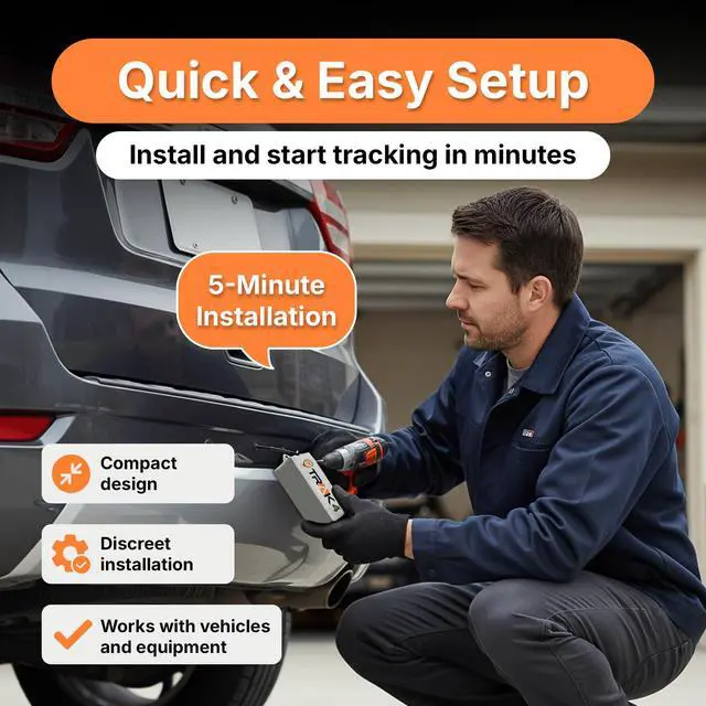 Alt view image 6 of 7 - GPS Tracker for Vehicles, Assets, Equipment. Long Battery Life, Waterproof, Global Tracking. Low-Cost Subscription Required.
