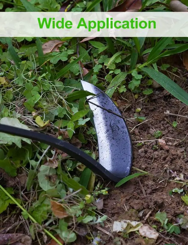 Alt view image 5 of 7 - Japanese Weeding Sickle Hoe, 17" Gardening Hand Weeder Nejiri Kama Blade Tool Digging and Cutting Weed Remover, High-Carbon Steel One-Piece Molding with Hard Wood Handle, Very Sharp Edge Quick Work