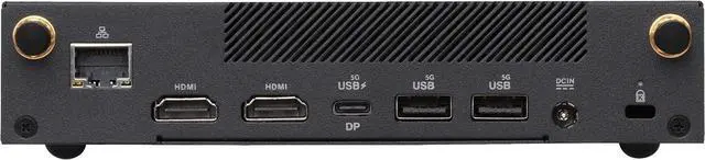 Alt view image 5 of 7 - ASUS Fanless Chromebox CF40 with Intel Celeron N4500 Processor, 8GB DDR4 RAM, 128GB eMMC SSD, Aluminum Chassis, USB-C, HDMI, WiFi 6 & Bluetooth 5.2, Chrome OS, VESA Mount Included (CF40-BC0161UN-O)