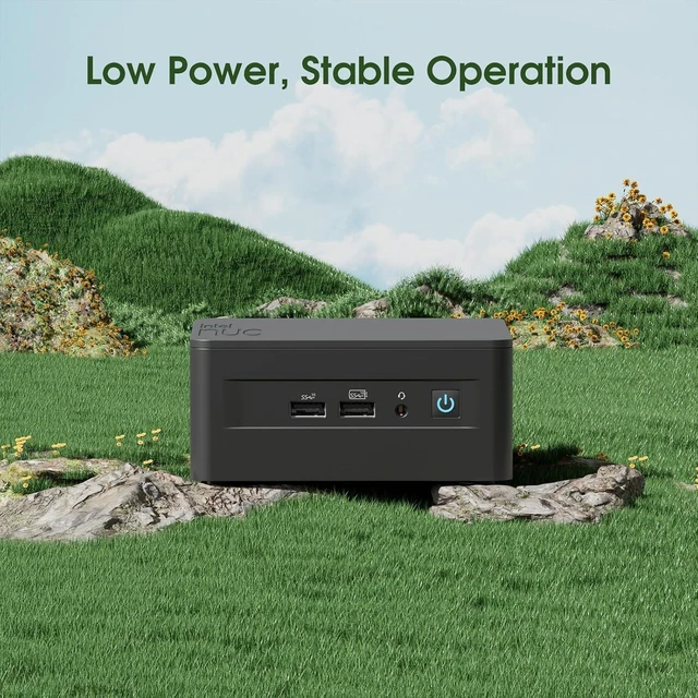 Alt view image 5 of 6 - NUC 13 Pro Business Mini PC Core i5-1340P (12C/16T, Up to 4.6GHz), 16GB DDR4 RAM, 512GB PCIe 4.0 NVMe SSD, 8K/HDR/4 Display/WiFi6E/BT5.3/Windows 11 Pro/Quiet