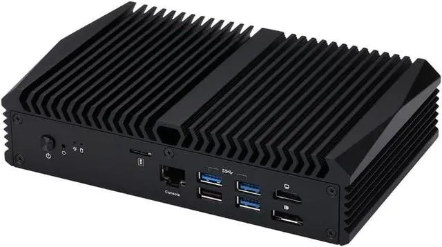 Alt view image 4 of 5 - Qotom Firewall Appliance Q10922H6 Processor N100,up to 3.4GHzBarebone(NO Ram NO SSD) -4x2.5 Gigabit LAN,2x10 Gigabit LAN,Fanless,Win10/Linux 24/7