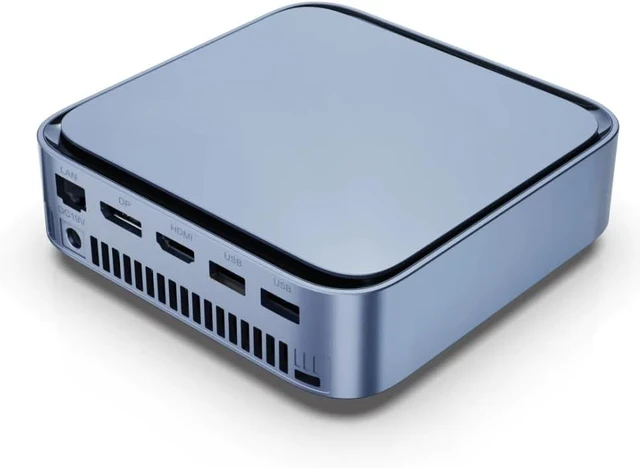 Alt view image 3 of 7 - KAMRUI 2024 TK11-B0 Mini Business Desktop 4-Core Intel Core i7-1165G7 Iris Xe Graphics 24GB DDR4 1TB NVMe SSD Thunderbolt4 WI-FI AX BT 5.1 HDMI DP Up to 3 Monitors RJ-45 Windows 11 Pro w/RE USB, Gray