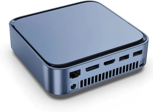 Alt view image 5 of 7 - KAMRUI 2024 TK11-B0 Mini Business Desktop 4-Core Intel Core i7-1165G7 Iris Xe Graphics 24GB DDR4 1TB NVMe SSD Thunderbolt4 WI-FI AX BT 5.1 HDMI DP Up to 3 Monitors RJ-45 Windows 11 Pro w/RE USB, Gray
