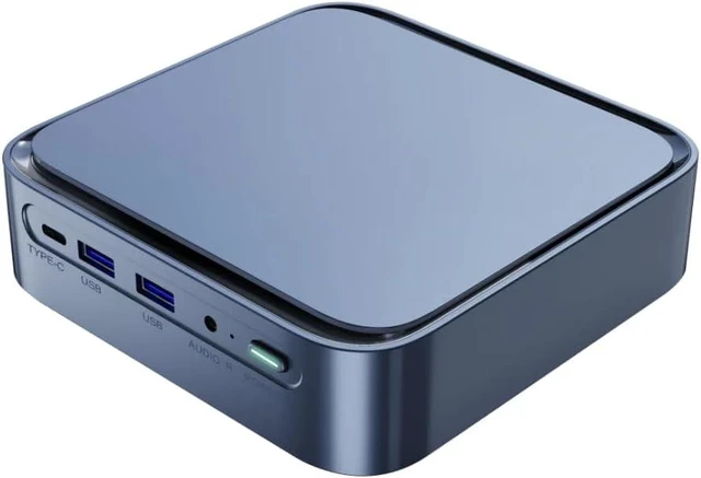 Alt view image 2 of 7 - KAMRUI 2024 TK11-B0 Mini Business Desktop 4-Core Intel Core i7-1165G7 Iris Xe Graphics 24GB DDR4 1TB NVMe SSD Thunderbolt4 WI-FI AX BT 5.1 HDMI DP Up to 3 Monitors RJ-45 Windows 11 Pro w/RE USB, Gray