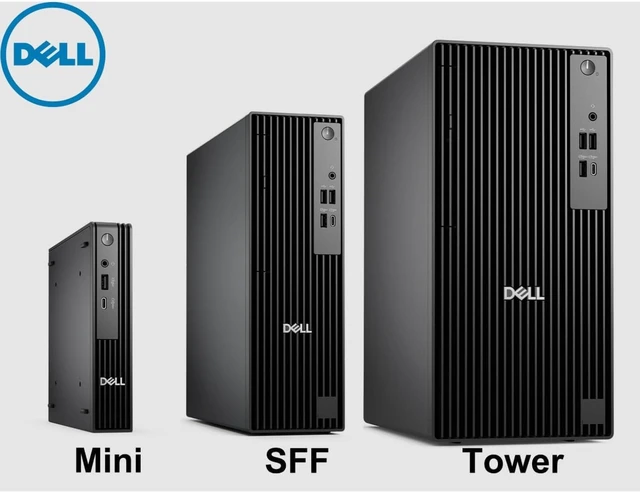 Alt view image 7 of 7 - Dell Pro Slim QCS1250 SFF Desktop, New OptiPlex Version Intel Ultra 5-235 (Beats i7-14700), 16GB DDR5 RAM, 1T Storage(512G SSD+500G External Drive), Wi-Fi 6, USB-C, Dual Monitor Support, Win 11 Pro