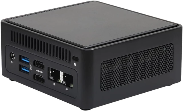 Alt view image 2 of 4 - NUC BOX-125H Mini PC, Intel Core Ultra 5 Processor, Intel AI Boost, Triple Storages, 4K Quad-Display, DDR5 5600 up to 96GB, 2.5G Dual LAN, Wi-Fi 6E, 5 USB, Thunderbolt 4, Arc Graphics