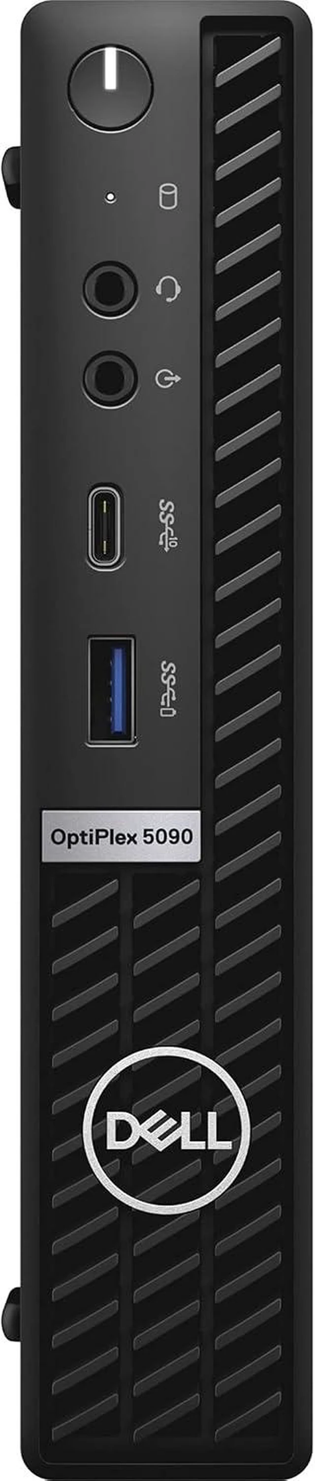 Alt view image 2 of 5 - Dell OptiPlex 5000 5090 Desktop Computer - Intel Core i5 10th Gen i5-10500T Hexa-core (6 Core) 2.30 GHz - 16 GB RAM DDR4 SDRAM - 256 GB M.2 PCI Express NVMe 3.0 x4 SSD - Micro PC - Black
