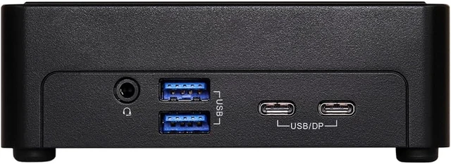 Alt view image 3 of 4 - NUCS(Slim) BOX-155H Mini PC, Intel Core Ultra 7 Processor, Arc Graphics, Intel AI Boost, DDR5 5600 up to 96GB, Triple Storages, 4K Quad-Display, 2.5G Dual LAN, Wi-Fi 6E, 5 USB, Thunderbolt 4