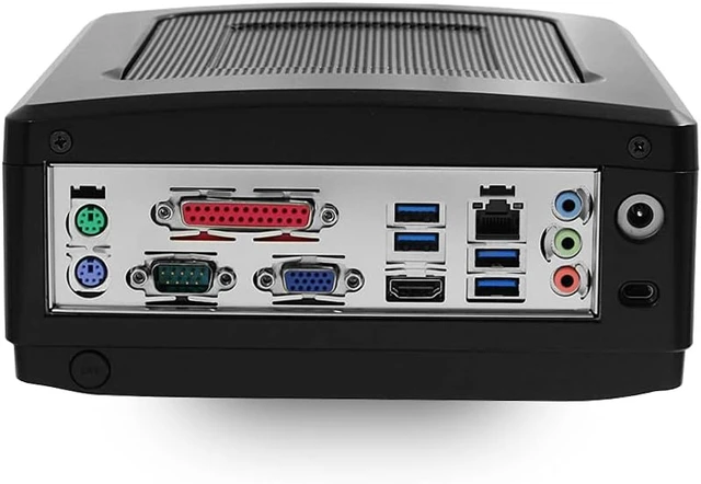 Alt view image 3 of 3 - MITXPC MPC-PD14RI-D Celeron N3160 Fanless Mini PC, Parallel Port (No Memory and No Drive)