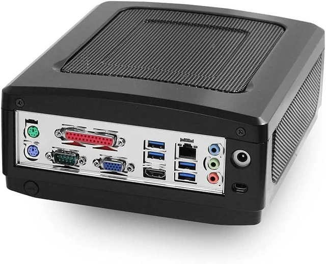 Main image of MITXPC MPC-PD14RI-D Celeron N3160 Fanless Mini PC, Parallel Port (No Memory and No Drive)