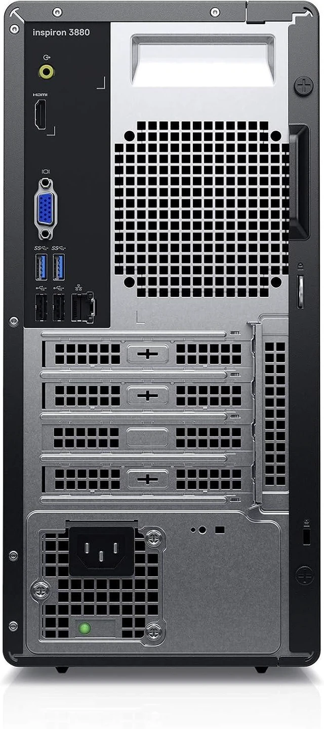 Alt view image 4 of 4 - Dell Inspiron Desktop 3880 - Intel Core i3 10th Gen, 8GB Memory, 1 TB Drive, Windows 10 Home - Black