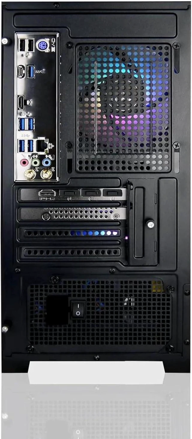 Alt view image 4 of 5 - Mini-X Gaming PC - 4.2 GHz Max Boost AMD Ryzen 5 5500 6-Core 16-Thread CPU, RTX 3050 6GB Graphics Card, 16GB DDR4 3200, 500GB SSD Windows 11 AC WiFi