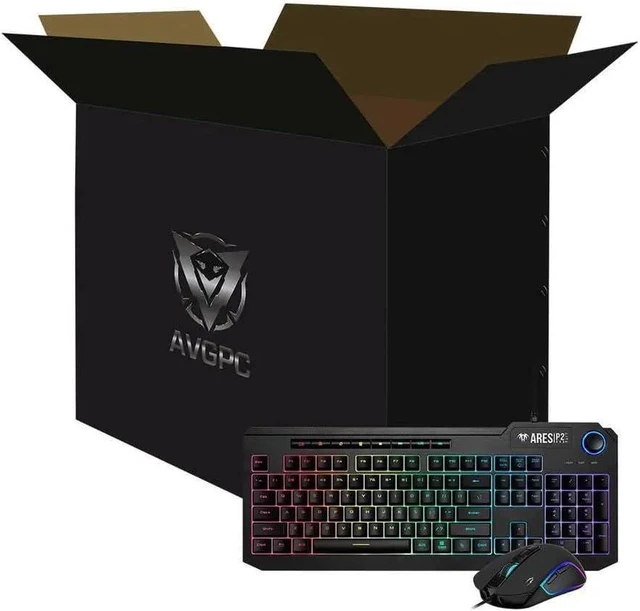 Alt view image 5 of 5 - Mini-X Gaming PC - 4.2 GHz Max Boost AMD Ryzen 5 5500 6-Core 16-Thread CPU, RTX 3050 6GB Graphics Card, 16GB DDR4 3200, 500GB SSD Windows 11 AC WiFi