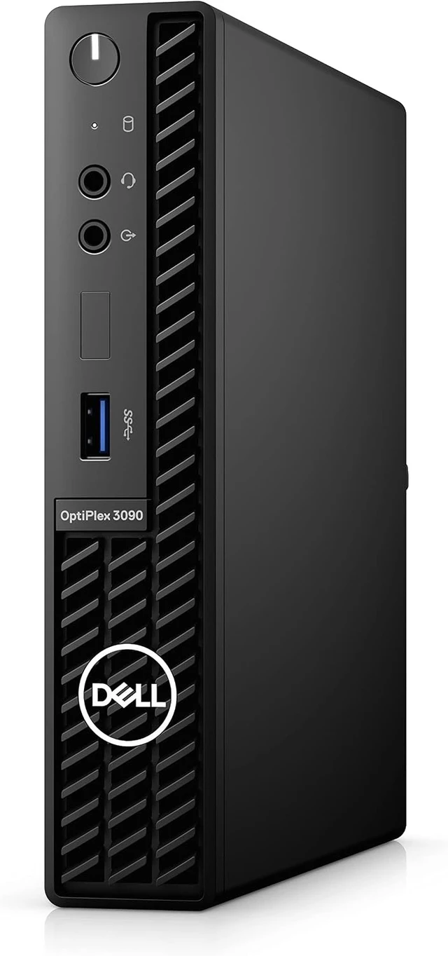 Alt view image 3 of 5 - DELL 2022 Optiplex 3090 Micro Form Factor Business Desktop, Intel Core i5-10500T, 32GB DDR4 RAM, 1TB PCIe SSD, DP, RJ-45, Wi-Fi 6, Bluetooth, Wired Mouse&Keyboard, Windows 11 Pro, Black