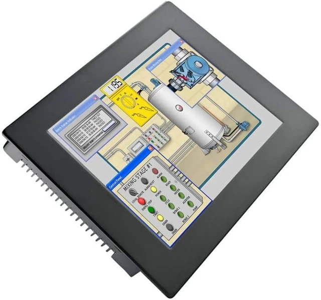Alt view image 3 of 4 - LILLIPUT PC-1202 12" Industrial Panel Computer i5 5-Wire resistive Touch Screen Win 7 8 10 Linux System IPC Aluminum Embedded PC