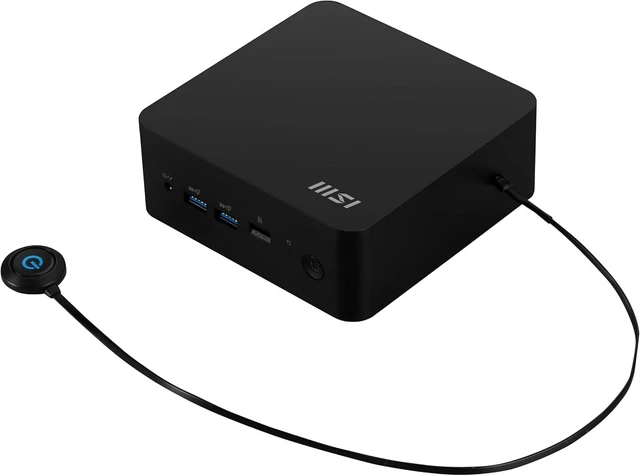 Alt view image 5 of 6 - MSI Cubi NUC Barebone Desktop, Intel Core 7-1365U, 2X DDR5 Slots (up to 64GB), vPRO Enterprise, WiFi 6E, 3 Year Advance Replacement (13MQG-202BUS)