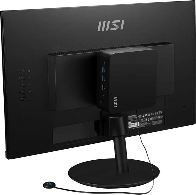 Alt view image 6 of 6 - MSI Cubi NUC Barebone Desktop, Intel Core 7-1365U, 2X DDR5 Slots (up to 64GB), vPRO Enterprise, WiFi 6E, 3 Year Advance Replacement (13MQG-202BUS)