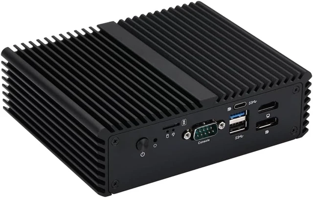 Alt view image 5 of 6 - Qotom Micro Firewall Q10932G6 Core i3-N305 Processor,up to 3.80 GHz 8G DDR5 RAM 256G M.2 SSD -6X I226-V 2.5G Gigabit LAN,Win10,Untangle,Centos 24/7