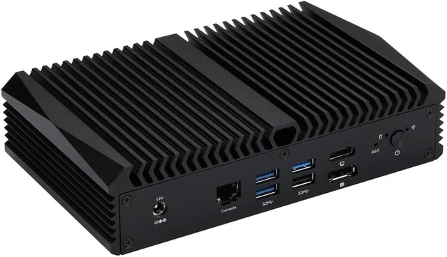 Alt view image 5 of 6 - Qotom Q31073UE 8 LAN Ports Firewall Appliance, Core i7, 4GB RAM 128GB SSD