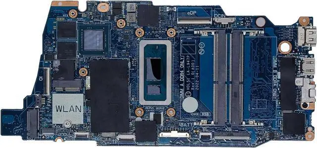 Alt view image 3 of 7 - Replacement for Dell Inspiron 15 3520 Motherboard HDL51 LA-L947P System Board i5-1235U Processor MX550 2GB 0F1FDY F1FDY