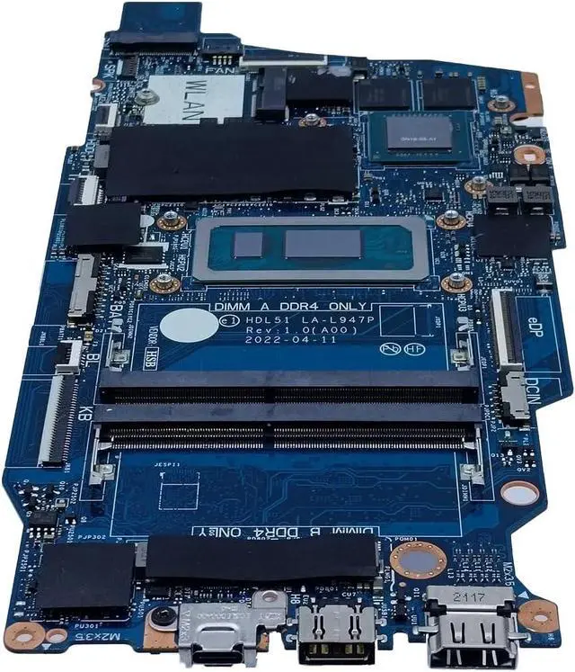 Alt view image 4 of 7 - Replacement for Dell Inspiron 15 3520 Motherboard HDL51 LA-L947P System Board i5-1235U Processor MX550 2GB 0F1FDY F1FDY