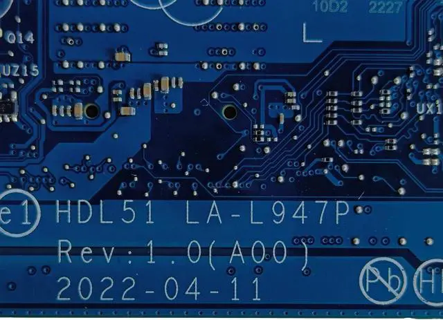 Alt view image 6 of 7 - Replacement for Dell Inspiron 15 3520 Motherboard HDL51 LA-L947P System Board i5-1235U Processor MX550 2GB 0F1FDY F1FDY