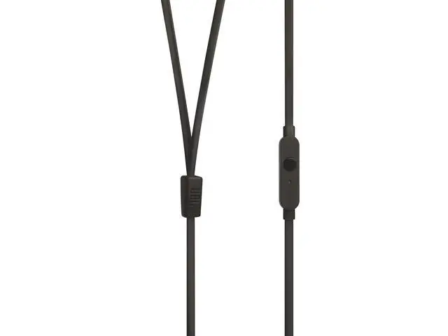 Alt view image 2 of 5 - JBL Tune 110E - in-Ear Headphones - Black