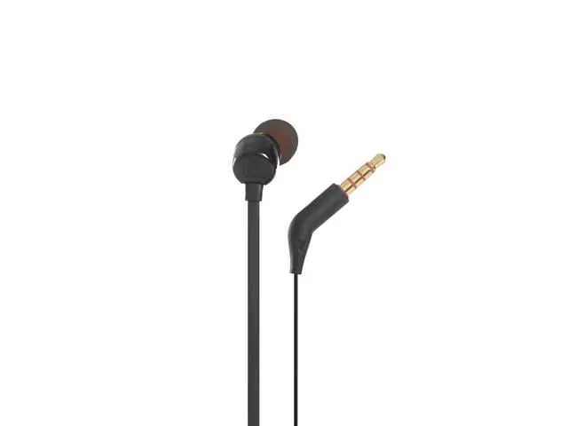Alt view image 4 of 5 - JBL Tune 110E - in-Ear Headphones - Black