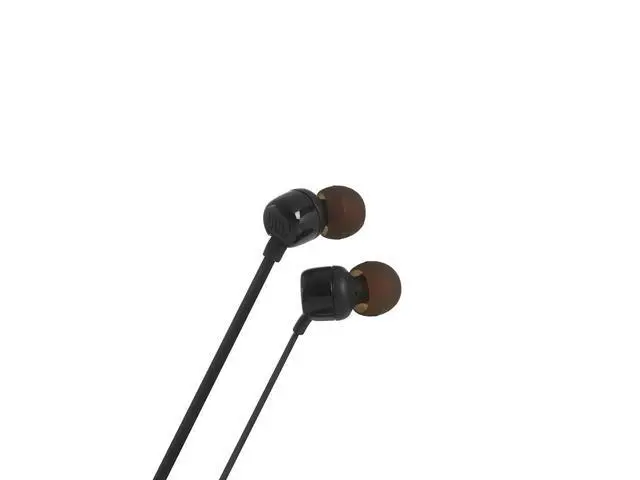 Alt view image 5 of 5 - JBL Tune 110E - in-Ear Headphones - Black