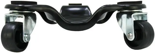 Alt view image 4 of 7 - Hardware 7299E Tri-Dolly, 6-Inch, Black 4-Pack