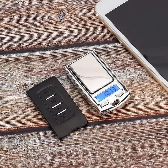 Alt view image 3 of 7 - 100g/0.01 Digital Pocket Scale High Accuracy Portable Electronic Jewelry Scale Small LCD Scale for Jewelry