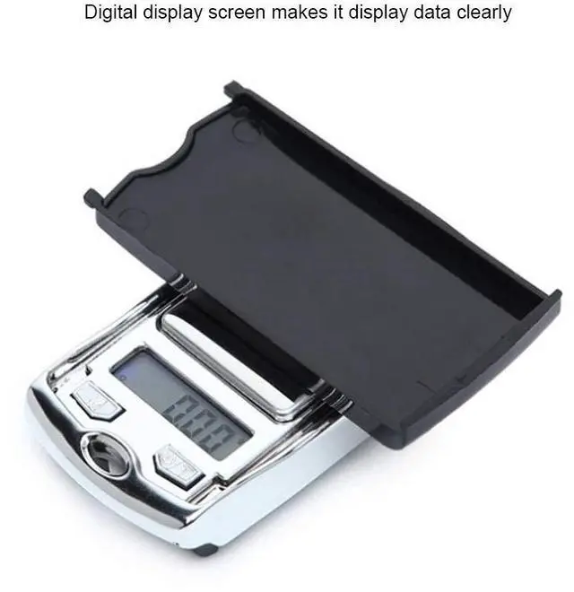 Alt view image 5 of 7 - 100g/0.01 Digital Pocket Scale High Accuracy Portable Electronic Jewelry Scale Small LCD Scale for Jewelry