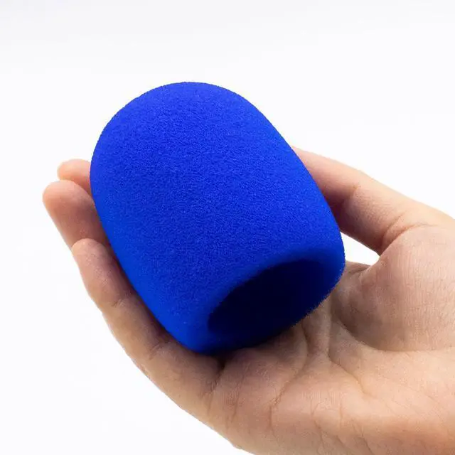 Alt view image 5 of 6 - 10 Pack Foam Mic Cover Handheld Microphone Windscreen (color)