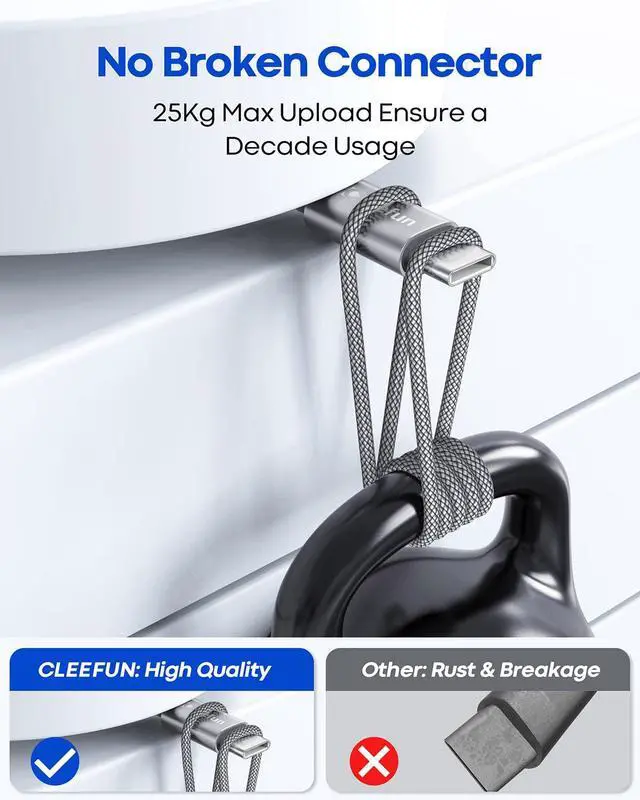 Alt view image 5 of 7 - USB C Cable 6ft, 5-Pack USB A to Type C Charger Cord Fast Charging for iPhone 17 16 15 Pro Max Plus Air 16e, for Samsung Galaxy S25 S24 S23 S22 S21 S20 S10 A17 A16 A15 A56 A55 A26 A35 A36