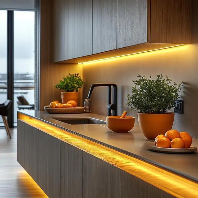 Alt view image 5 of 7 - Led Strip Lights 5V USB 320 LEDs 2Pack Short COB LED Strip Light 3000K Warm White Not Dimmable Flexible Small led for Home DIY Lighting Room Decor TV Lights Indoor Use (3.28FT/1M*2)