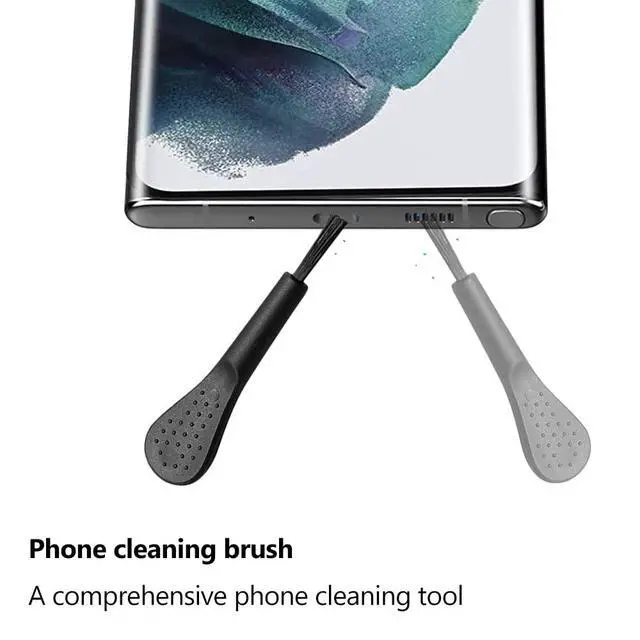 Alt view image 6 of 7 - USB C Dust Plug, 4 Pack Type C Anti Dust Plug Cover Charging Port Protector Cap with Cleaning Brush for iPhone 17, 16, 15 Series, Samsung Galaxy S22/S21/S20, Note 20/10, All USB C Devices