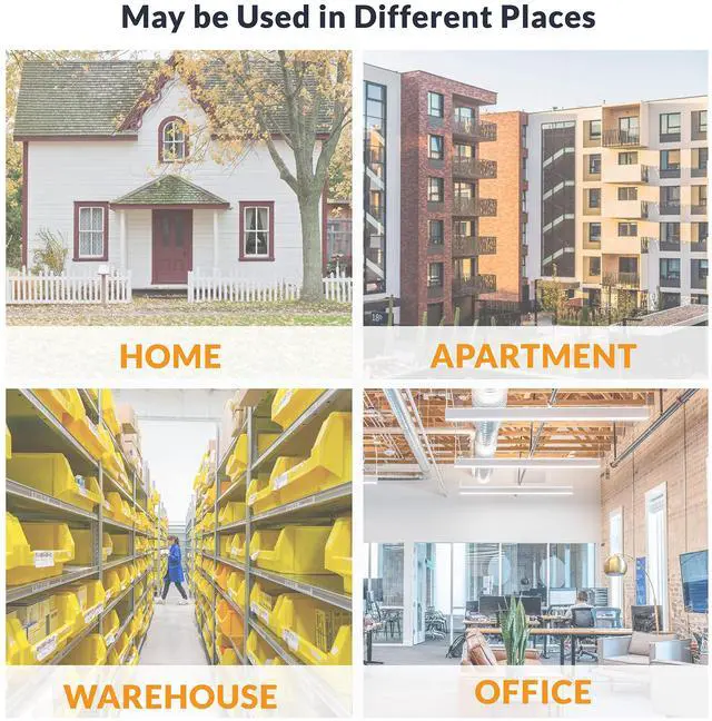 Alt view image 7 of 7 - WCMB White Battery-Powered Wireless Door Chime Kit | Battery-Operated Doorbell Chime | Ring Doorbell for Classroom, Home, and Office | Adjustable Volume and Expanded Chime Selection