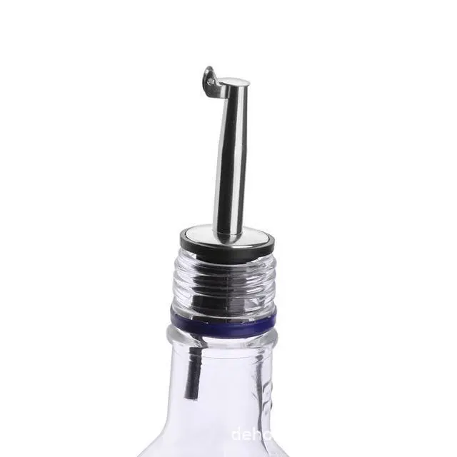 Alt view image 6 of 6 - 2 Pack Oil Pourers with Flip Top, Olive Oil Dispenser, Speed Pour Spouts for 3/4" Bottle Mouth