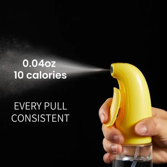 Alt view image 2 of 7 - Oil Sprayer for Cooking, Olive Oil Sprayer Mister, Olive Oil Spray Bottle for Cooking, Salads, BBQs and More (Yellow)