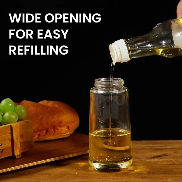 Alt view image 6 of 7 - Oil Sprayer for Cooking, Olive Oil Sprayer Mister, Olive Oil Spray Bottle for Cooking, Salads, BBQs and More (Yellow)