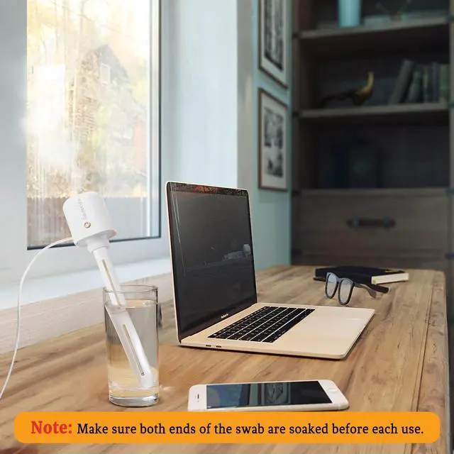 Alt view image 7 of 7 - Mini Humidifier, Portable Travel Personal Mist Maker