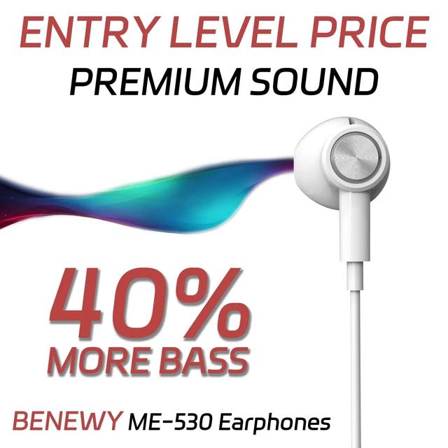 Alt view image 3 of 7 - in-Ear Earbuds Wired, Earphones with Microphone, Noise Isolation Corded for 3.5mm Jack Ear Buds for iPhone, Samsung, Computer, Laptop, Kids, School Students
