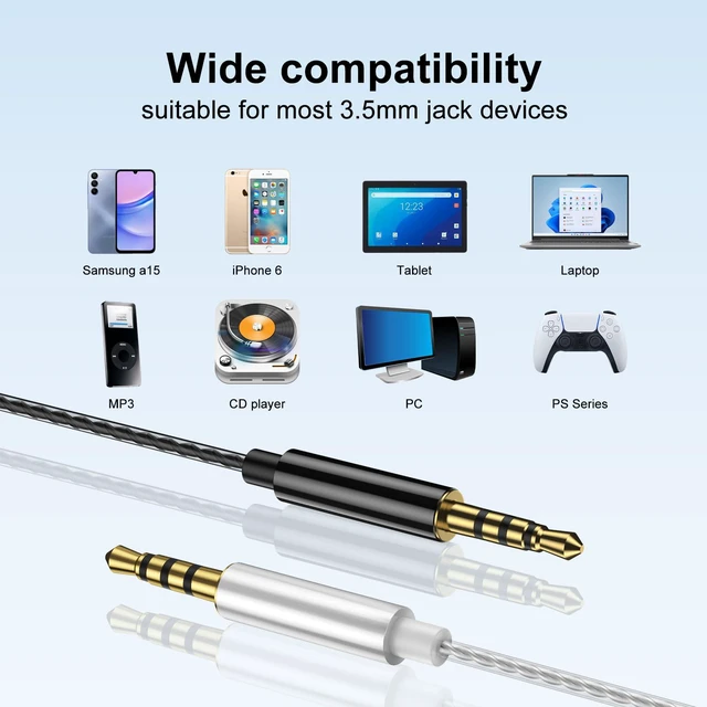 Alt view image 6 of 7 - 3 Pack Wired Earbuds with Microphone, In-Ear Headphones Wired with Noise Blocking &Volume Control, Premium Sound& Lightweight Corded Earphones for Laptops, Tablets, MP3 & Most 3.5mm Interface Devices
