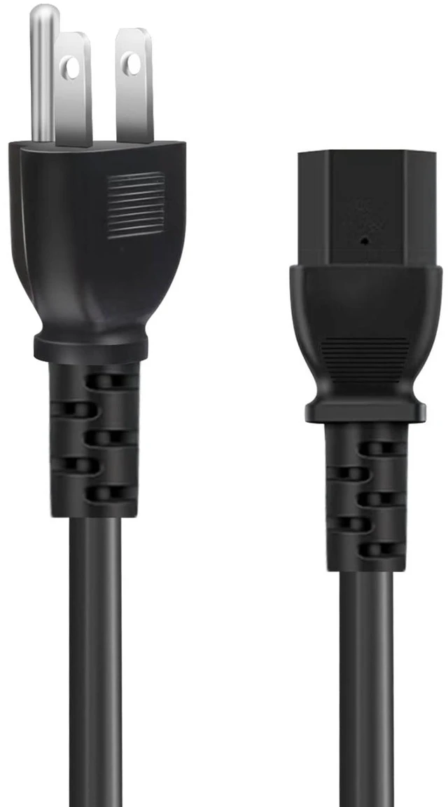 Alt view image 7 of 7 - Universal 3 Prong Power Cord 6FT 18AWG 10A 125V for TV Computer Printer | Compatible with Samsung Dell Vizio HP Laserjet Pro Radio Electronics and More Devices